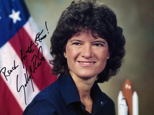 Astronaut Sally Ride. NASA.